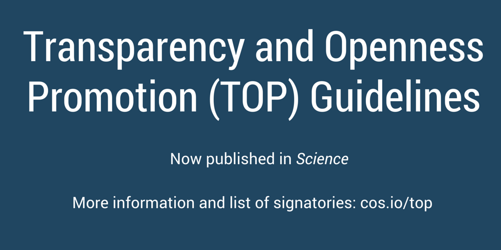 Transparency And Openness Promotion Guidelines Berkeley Initiative Transparency And Openness Promotion Guidelines Berkeley Initiative